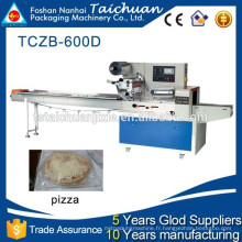 TCZB600 Machine de conditionnement automatique automatique de pizza à pizza en acier inoxydable